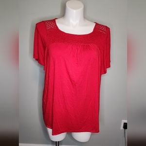 Westport Plus Size Short Sleeve Top